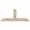 Ekena Millwork Portland Rough Sawn Timber Gable Bracket, Douglas Fir, 60"W x 25"H x 4"D x 6"F, 10/12 Pitch GBW060X25X0406POR00RDF - alternate 1